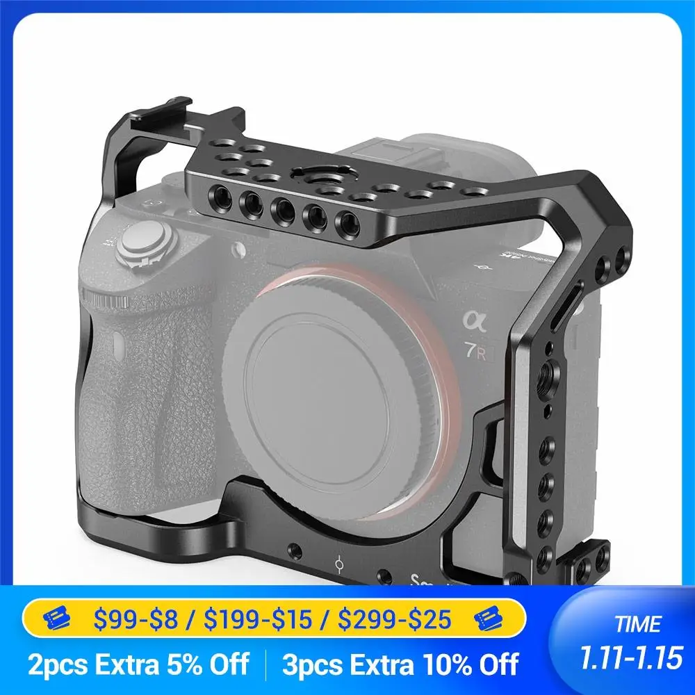 Клетка SmallRig a7iii a7r3 a7m3 для Sony A7RIII /A7III/A7MIII клетка из алюминиевого сплава крепления штатива комплект быстрого