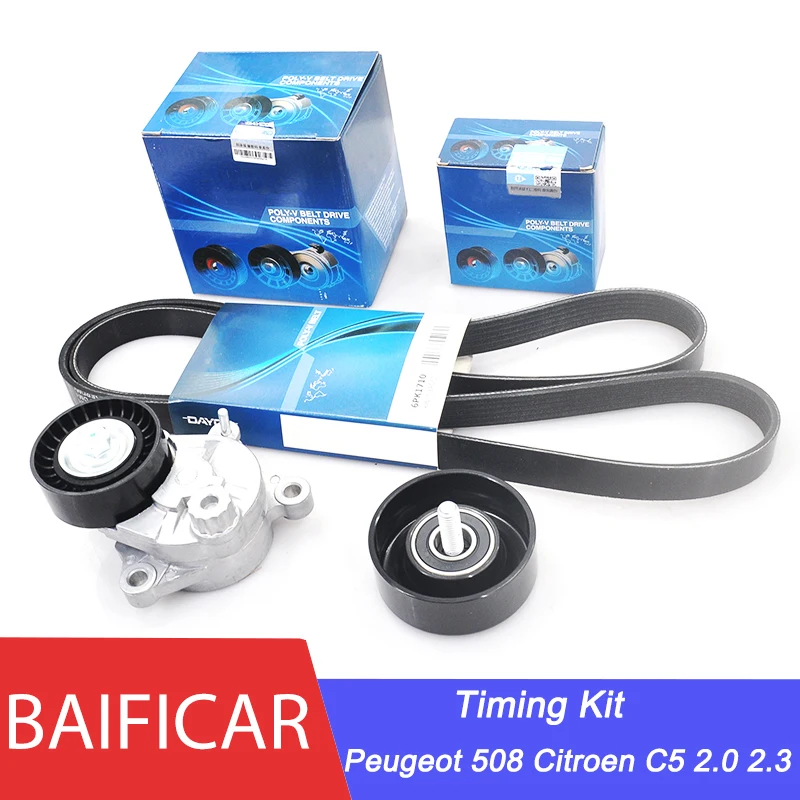 Baificar Brand New Timing Kit Suit Alternator Belt Tensioner Idler For