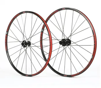 

MTB Mountain Bike 26 27.5inch Wheelset Sealed Bearing Thru-axis QR Wheel 11Speed Ultralight Alloy Rim Flat Spoke Disc Brake
