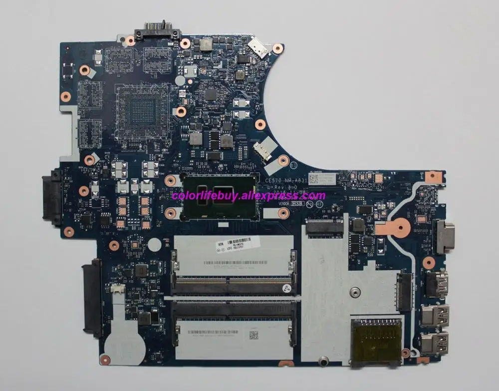 

Genuine FRU: 01EP391 CE570 NM-A831 w I5-7200U CPU Laptop Motherboard Mainboard for Lenovo ThinkPad E570 Notebook PC