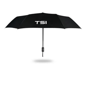 

For Volkswagen VW TSI T5 T4 CC Tiguan Passat B5 B6 B8 Polo Golf 7 6 4 Fully Automatic Compact 3 Folding Umbrella Car Accessories