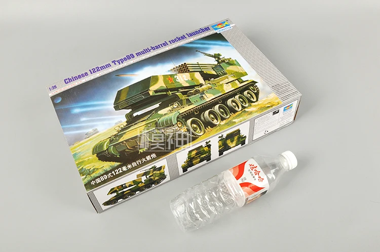 1/35 Китай 89 122 мм ракетная артерия Военная сборочная модель бронированная колесница гусеничного типа