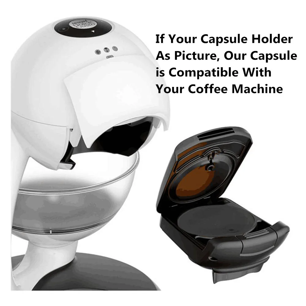 Для Nescafe Dolce Gusto Lumio многоразовые капсулы для кофе капельницы из нержавеющей стали