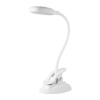 

Contact 3 Modes Desk Lamp USB Led Table Lamp Bedside Table Lamp with Clip Bed Reading Book Night Light LED Desk Lamp