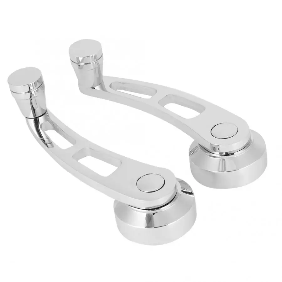 Car Door Window Crank Pull Handle Kit 4-1/4" Electroplate Car Interior Door Handle Kit Fit for Chevy