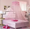 Elegant Lace Bed Canopy Mosquito Net 2022 Hung Dome Mesh Canopy Princess Round Dome Bedding Net Bed Mosquito Netting Hot Sale ► Photo 2/6