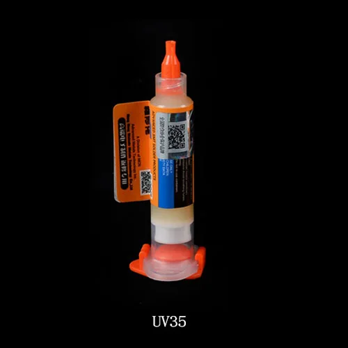 UV35 5CC Механика флюсовая паяльная паста смазка без очистки безгалогенная паяльная паста сварочные флюсы PCB PGA SMD BGA ремонтный инструмент - Цвет: UV35 5CC