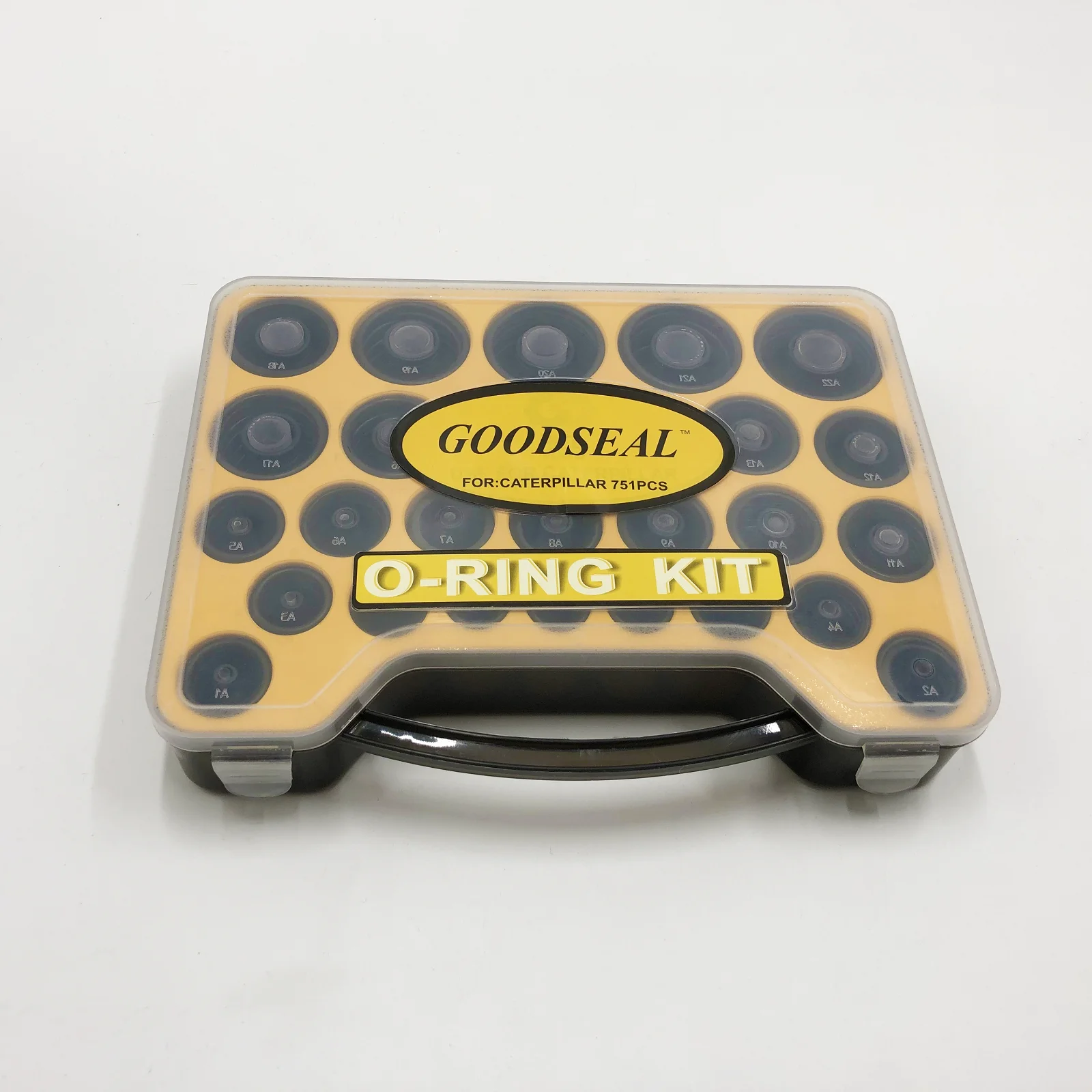 Handle O-ring kit for CATERPILLAR CAT 751pcs NBR 90 Nitrile Durometer Rubber O Ring Kit Excavator O-RING BOX ASSORTMENT | Автомобили и