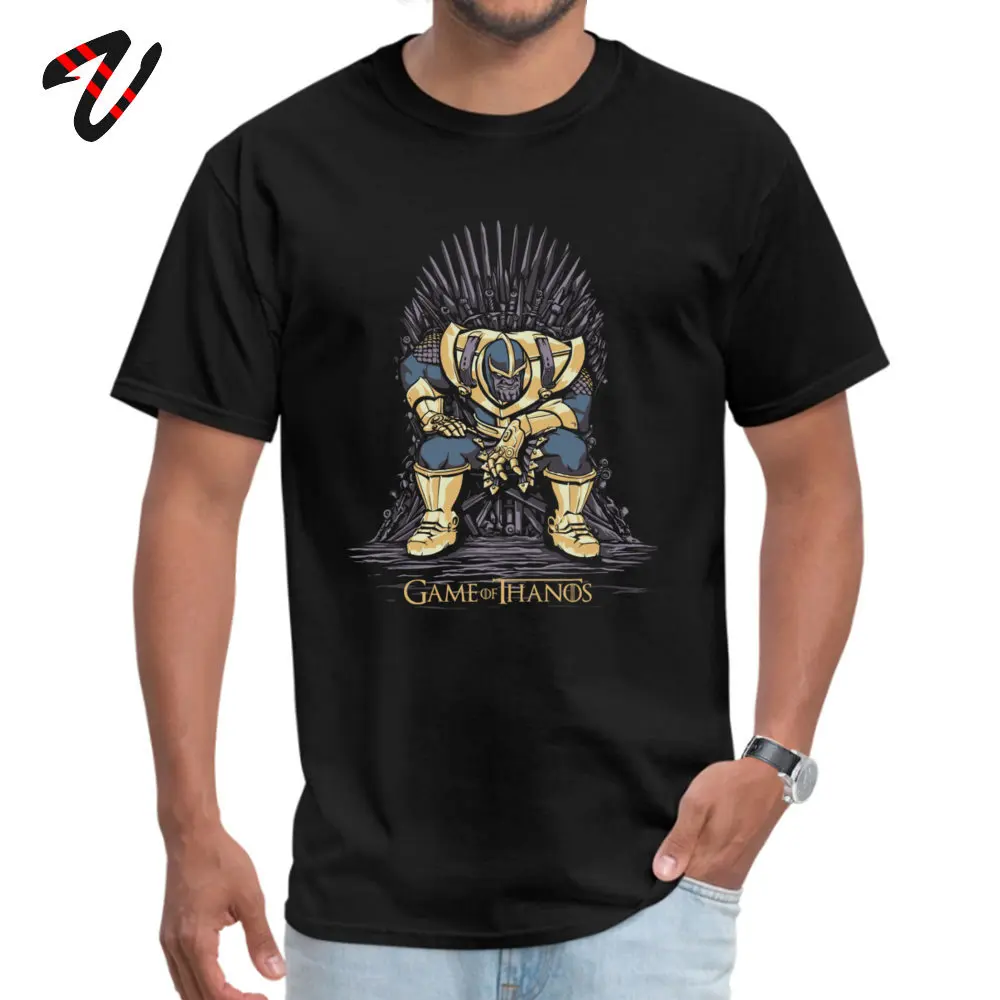 

Game of Thrones Thanos Lord Tshirts Marvel Avengers Superhero Fashion Comic Design Tops & Tees Infinite War O-Neck 100% Cotton