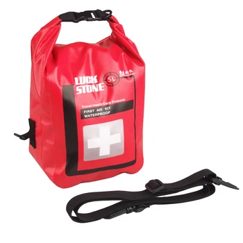 

Outdoor Raincoat Poncho Backpack Rain Cover + First Aid Kit Dry Bag