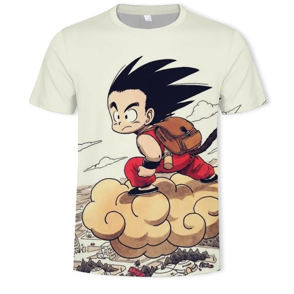 Dragon Ball Z Ultra Instinct God Son Goku Super Saiyan Мужская футболка с 3D принтом, летняя повседневная забавная футболка с круглым вырезом размера плюс