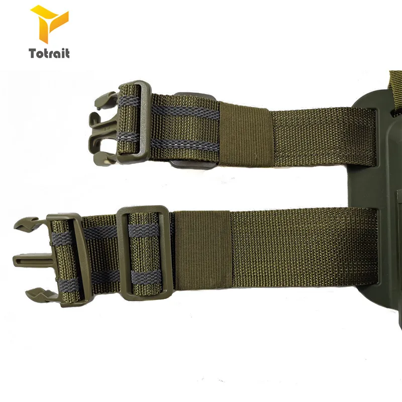 Totrait тактическая быстрая прямая HK USP компактная ножная кобура для оружия армейская Военная кобура для стрельбы черный/зеленый/песочный