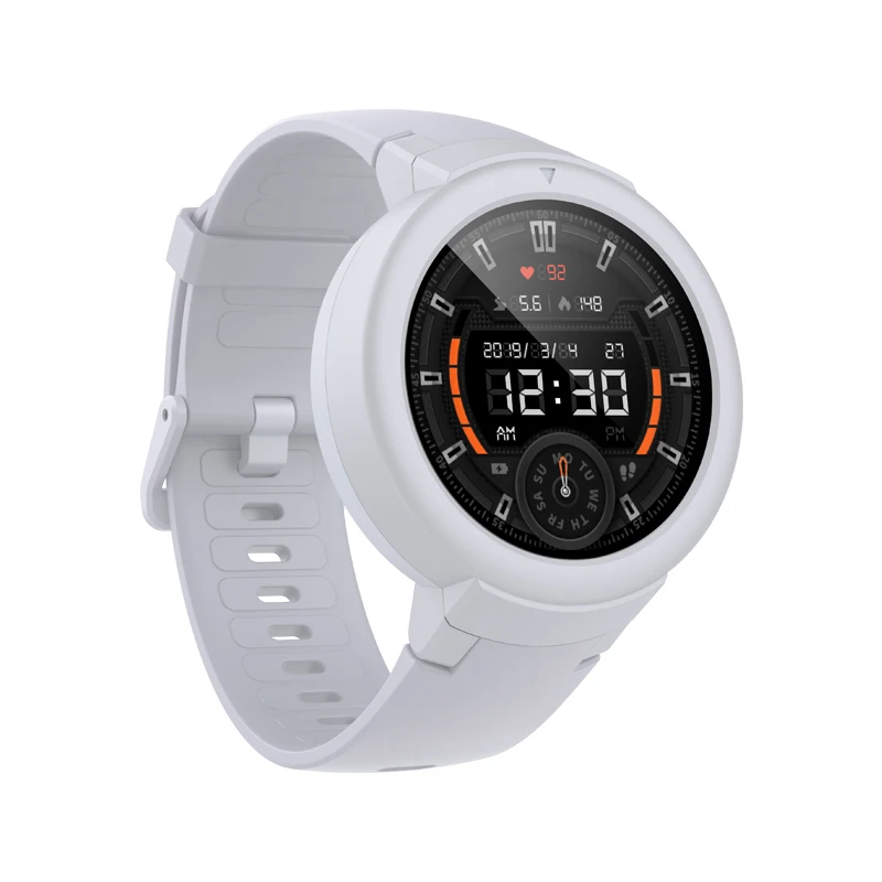 Оригинальные Смарт-часы Amazfit Verge Lite gps 1," AMOLED экран HR сенсор Срок службы батареи 20 дней-глобальная версия синий черный белый