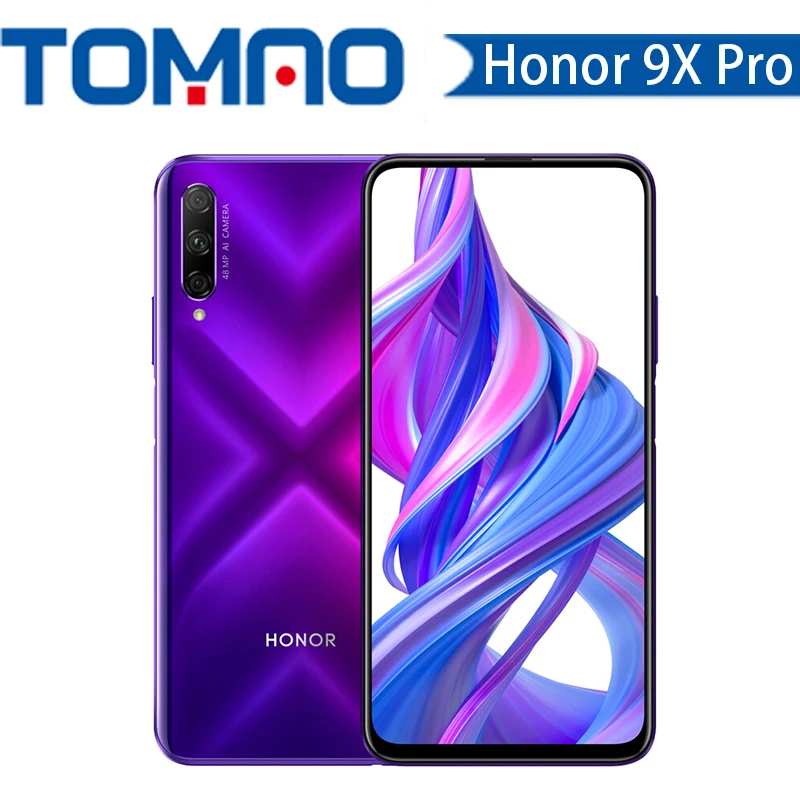 Смартфон Honor 9X Pro аккумулятор 4000 мАч 7 нм Kirin 810 48 МП автоматическая всплывающая