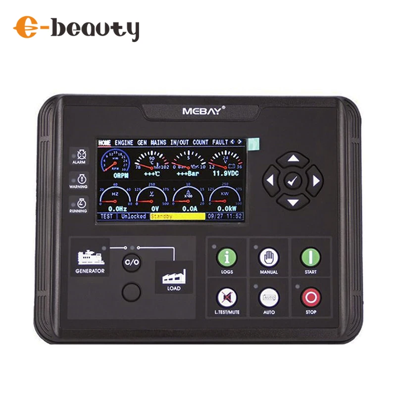 Mebay 전자 컨트롤러 패널 생성기 세트, 제어 파라미터 모듈, DC60D, DC70D