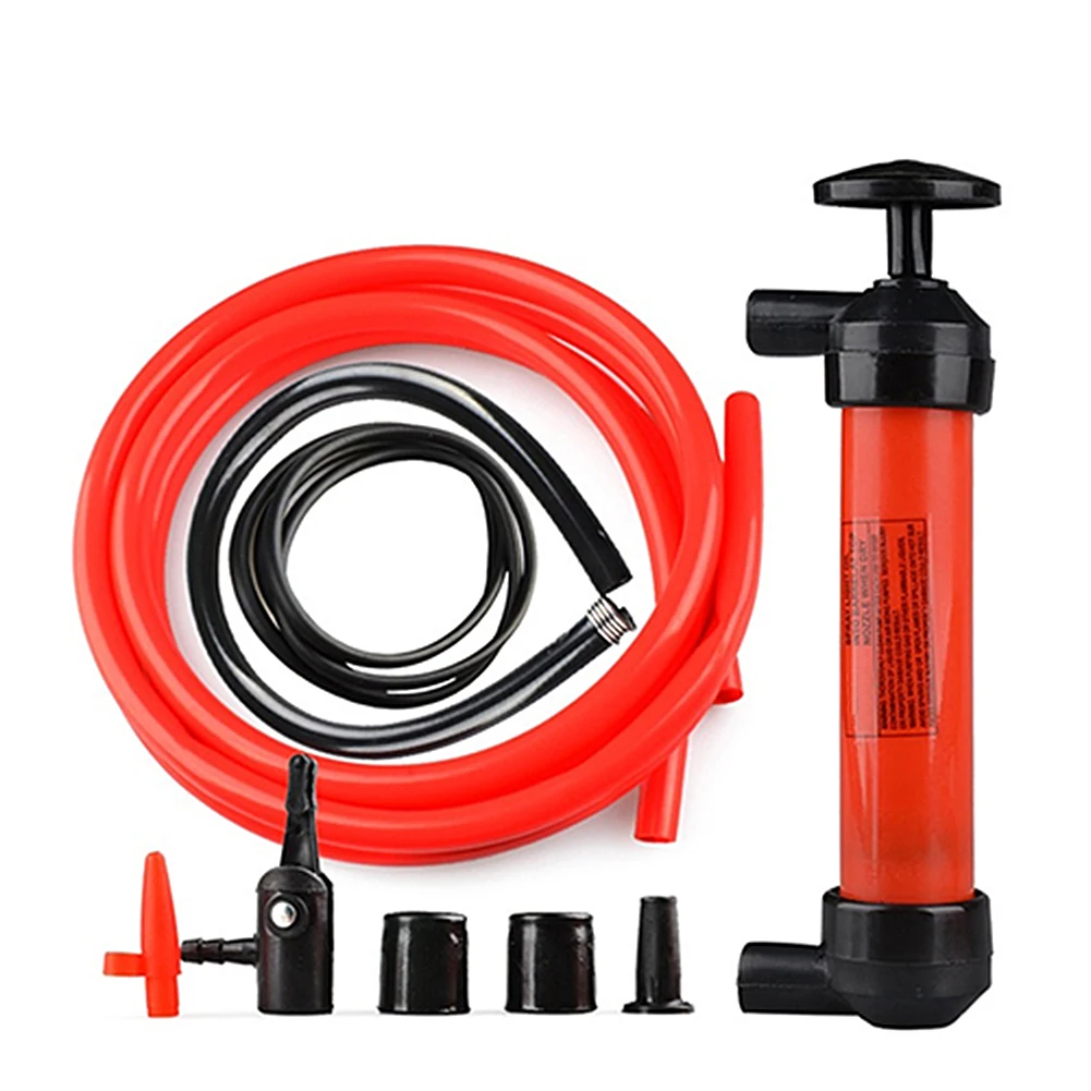 

Portable Manual Oil Pump Water Car Fuel Pump Transfer Liquid Pipe Siphon Tool Pump Kit Gasoline Diesel Transfer Sucker Hand Pump