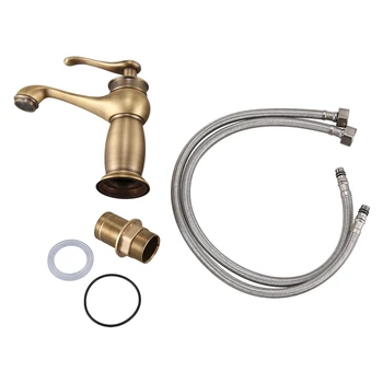 

Bathroom Basin Washbasin Faucet Antique Brass Faucet Copper Faucet