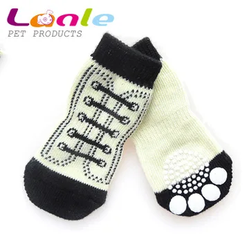Lanle Genuine Product Cat Dog Pet Socks Slip Socks Small And Medium-sized Dogs VIP Teddy PS046