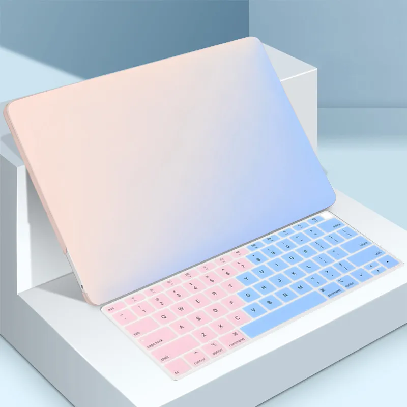 Матовый Жесткий чехол с радужным градиентом для MacBook Air 11 &quot13&quot Pro 13 15 Retina Display Touch