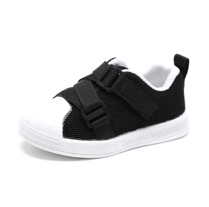New Autumn Winter Warm Fashion Shoes Boys Girls Children Casual Sneakers Baby Girl Breathable Soft Running kids Sports Shoes - Цвет: picture color single