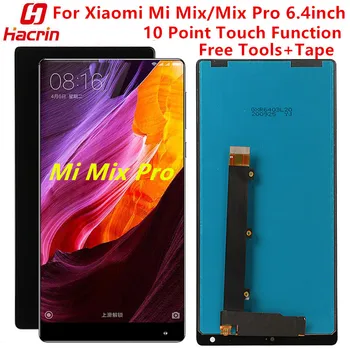 

For Xiaomi Mi Mix Lcd Screen No Dead Pixel Tested LCD Display+Touch Screen With 10 Point Touch For Xiaomi Mi Mix Pro 6.4inch