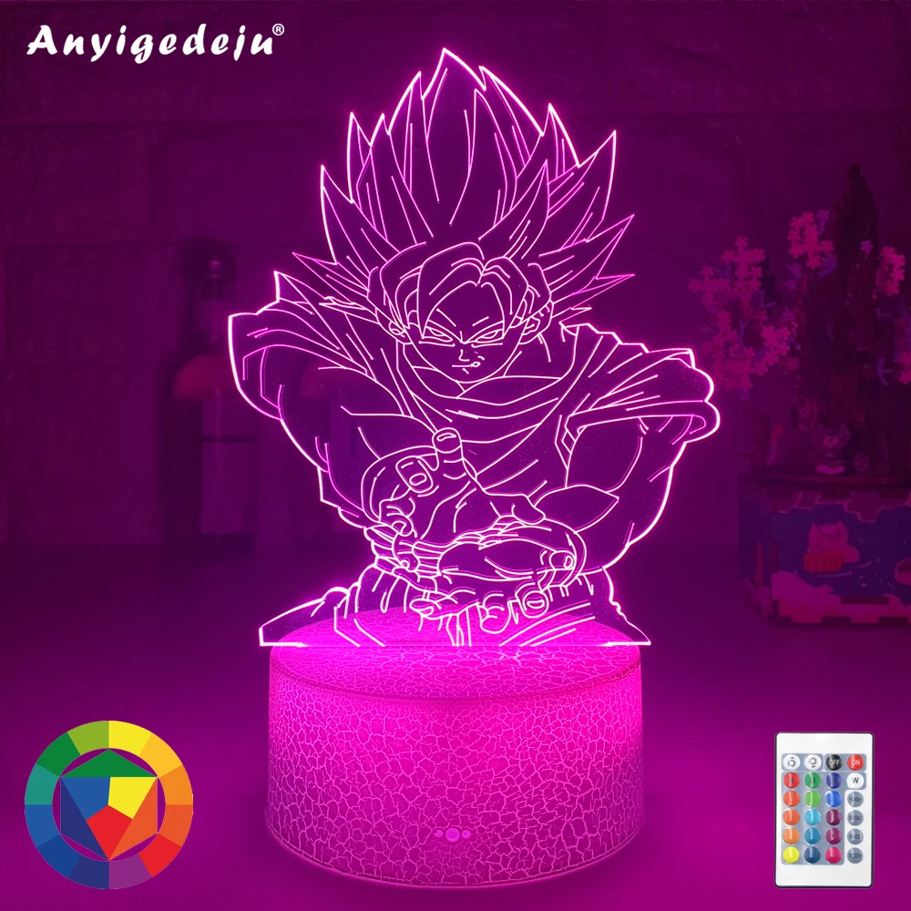 

3d Lamp Dragon Ball Z Goku Figure Nightlight for Kids Bedroom Decoration Unique Child Birthday Gift Anime Gadget Led Night Light