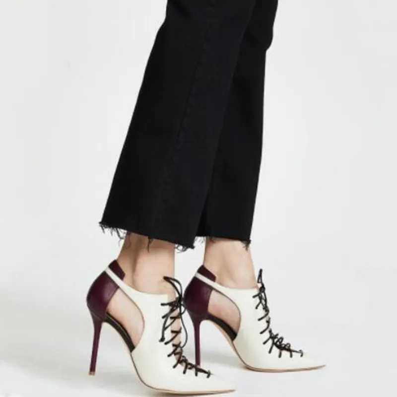 

Minan Ser Shoes,Beautiful and Fashionable women's shoes, color matching, about 11 cm high heels, pointed toe pumps. SIZE:34-45