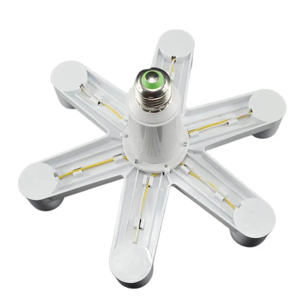 

ICOCO Ggb E27-7E27 Conversion Lamp Holder E27 One Turn Seven Easy to Install Fireproof&Heat-resistant Design