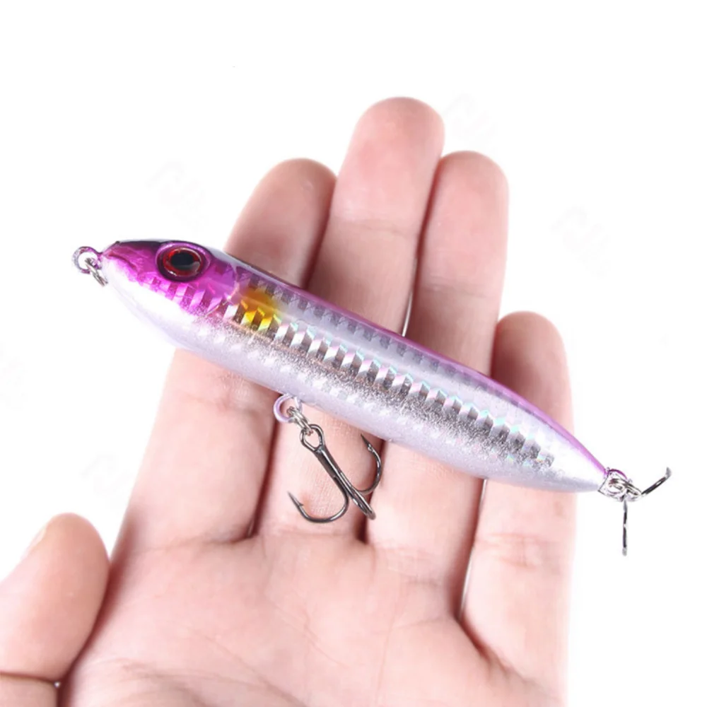 Topwater Pencil Fishing Lure Whopper 9.6cm 12g Hard Bait Top Water Surface  Articulos De Pesca Isca Spook Lures Walk The Dog