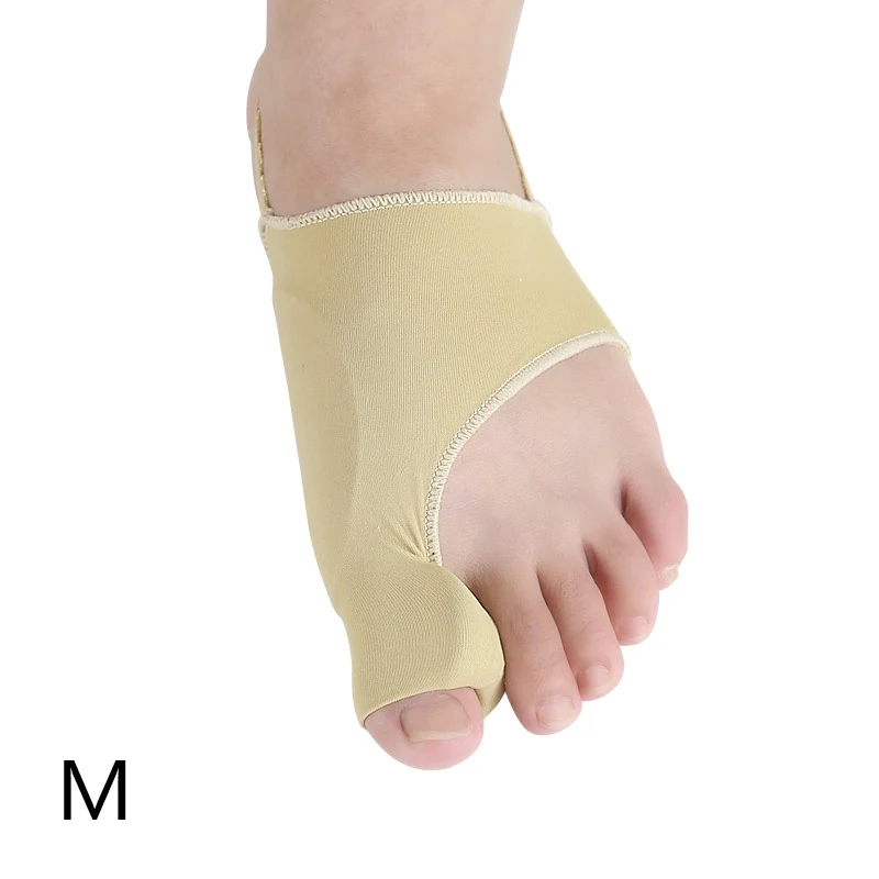 2 шт. = 1 пара приспособление для устранения деформации пальца на ноге Bunion корректор ортопедический носок для педикюра выпрямитель для ног Коррекция костного пальца - Цвет: M