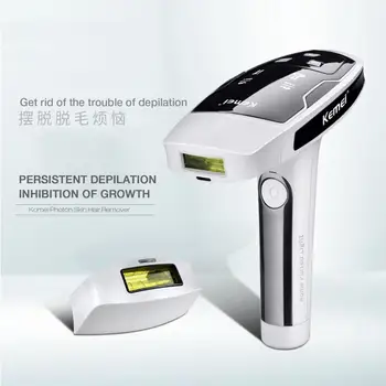 

Kemei IPL Epilator Professional Permanent Laser Mini Hair Epilator Bikini Trimmer Painless women Whole Body Hair Remover