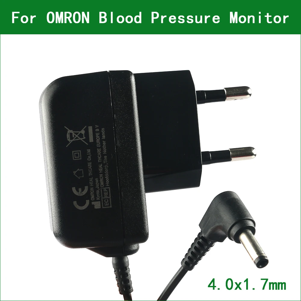 Блок питания 6 в 0 5a 500 мА 4 Вт AC DC зарядное устройство для OMRON монитор артериального
