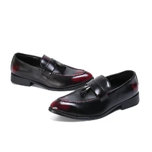 Mocassin homme; лоферы из лакированной кожи; мужские шлепанцы; модельные туфли с бантом; Новинка; модная мягкая мужская повседневная обувь; обувь для вождения; Zapatos