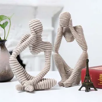 

Sandstone Abstract Figure Decorative Ornaments for Living Room Office TN99