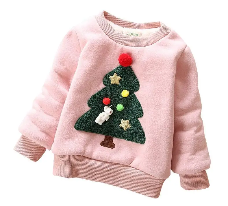 Детские Рождественские свитера; теплая одежда для маленьких мальчиков; плотная теплая верхняя одежда для рождественской вечеринки; одежда для маленьких мальчиков - Цвет: Хаки