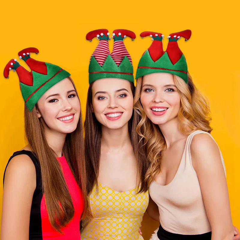 1 Pcs Christmas Hat Children Adult Hat Spring Hat Funny Party Christmas Tree Costume Christmas Elf Inverted Cap Christmas Hat
