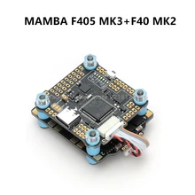DIATONE MAMBA F405 MK3 F4 Flight Controller & F40A Blheli_S 3-6S DSHOT600 Brushless ESC Stack for FPV Drone DIY Accessories
