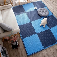 Estera de espuma EVA para gatear para bebé, juguetes educativos para niños, alfombra de juego de suelo suave, cadena de ladrillo para Fitness, gimnasio, alfombra de rompecabezas de 1cm