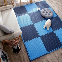 Tapis rampant en mousse EVA pour bébé, jouets éducatifs pour enfants, tapis de jeu doux pour le sol, chaîne de Fitness, Puzzle de gymnastique, 1cm 