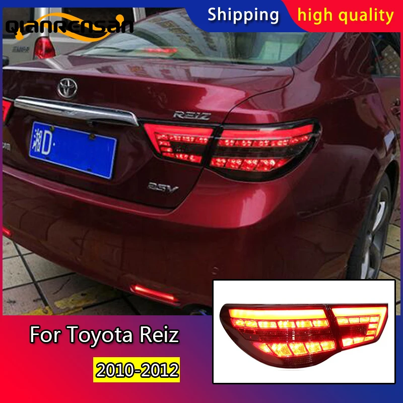 

Car Styling Tail Lamp for Toyota Reiz Mark X LEDTail Lights 2010 2011 2012 Mark X LED Tail Light Rear Lamp DRL+Brake+Park+Signal