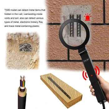 

Portable Hand-Held Folding Metal Detector High Sensitivity Multifunctional Test