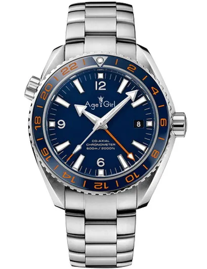 

Luxury Brand New Men Automatic Mechanical GMT Waterproof Silver Blue Rubber Red Orange Limited Sport Stainless Steel Watch AAA+