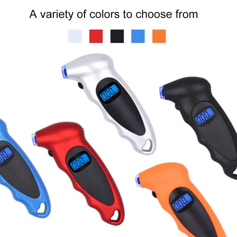 

Digital Tire Pressure Gauge Meter Bicycle Bike Car Tire Diagnostic Tool 0-150 PSI Backlight LCD Air Pressure Gauge Tester