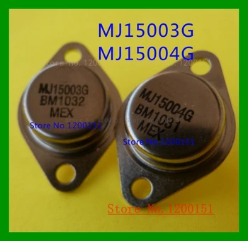 

4pcs/lot=2PAIR MJ15003G MJ15004G MJ15003 MJ15004 TO-3 High power audio power amplifier transistor