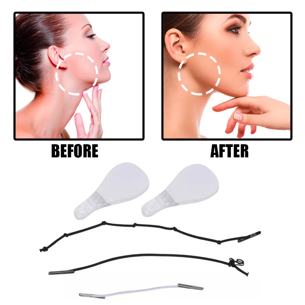 40Pcs/Set Invisible Thin Face Stickers V-Shape Face Facial Line Wrinkle Sagging SkinFace Lift Up Fast Chin Adhesive Tape