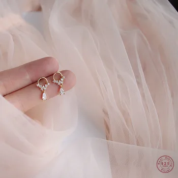 Simple Flower Drop Earrings