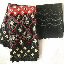 Индийский Базен riche getzner бассейна riche getzner из жаккардовой парчи с камнями последняя нигерийская Кружевная повязка на голову 5+ 2 ярдов/партия