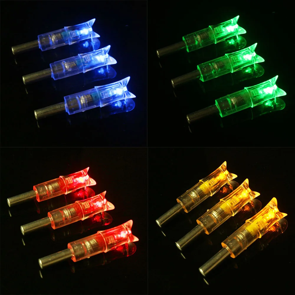 

3PC Arrow Nock Archery Lighted LED Light for Hunting Sports Shooting Arrows Hunting Accessories