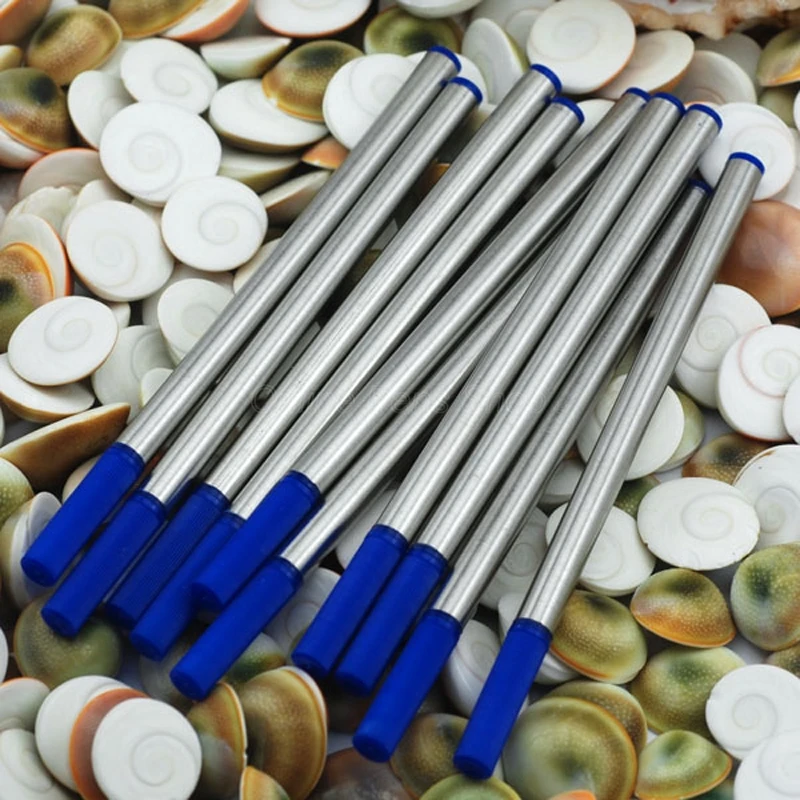 

10 Pcs Jinhao Wholesale Price International Standard Roller Ball Pen Refills Blue & Black Ink Refills Writing