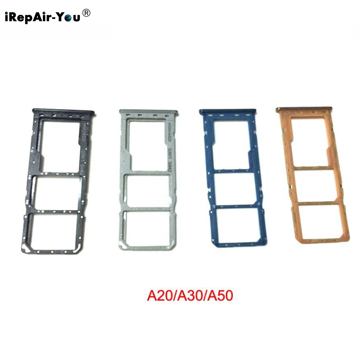 Sim Tray Holder For Samsung Galaxy A40 A10 A20 A30 A205 A30 A305F A50 A505F  A20S A21S A21 A60 A70 SIM Card Tray Slot Repair Part|Mobile Phone Flex  Cables| - AliExpress